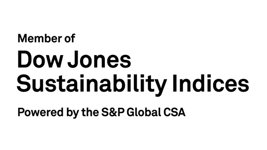 Member of Dow Jones Sustainability Indices Logo